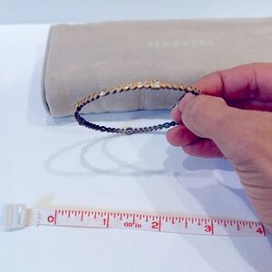 Freida Rothman gold sparkle bangle. Perfect condition